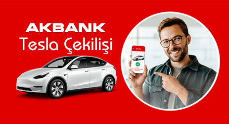 Akbank Tesla Model Y Çekilişi