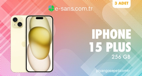 iPhone 15 Plus 256 GB Sarı