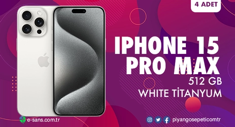 iPhone 15 Pro Max 512 GB White