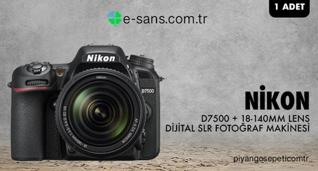 Nikon D7500 Fotoğraf Makinesi