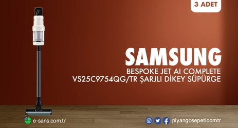 Samsung Şarjlı Dikey Süpürge