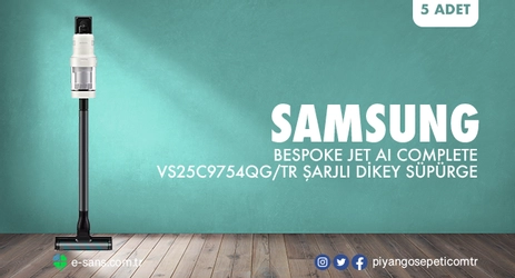 Samsung Şarjlı Dikey Süpürge